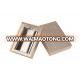 Promotional copper mini metal whiskey stainless steel hip flask with packing box