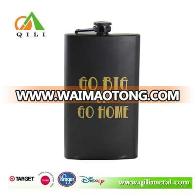 FDA 8oz stainless steel china novelty best selling crafts new gifts cheap personalized hip flasks