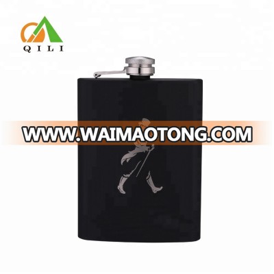 9oz huge whisky bottles stainless steel hip flask for men